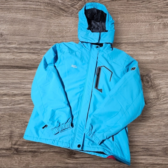 Pooluly Men's Ski Jacket Waterproof Hooded Snowboarding Snow XL NWOT Breathable - Picture 10 of 15